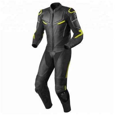 1 Pc Cowhide Leather Motorcycle Racing Suit