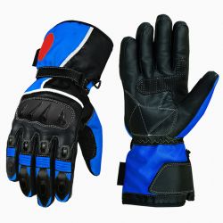 Motorbike Racing Leather Gloves