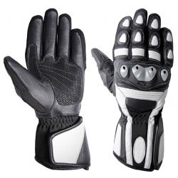 Cowhide Leather Motorbike Racing Gloves