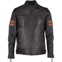 Mens Biker Style Leather Jackets