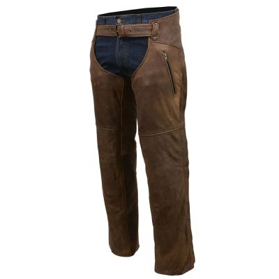 Mens Snap Out Thermal Lined Motorcycle Chap