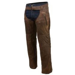 Mens Snap Out Thermal Lined Motorcycle Chap