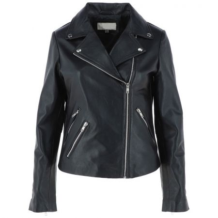 Women Regular fit Classic Leather Jacket