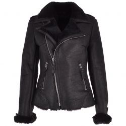 Womens Slim Fit Winter Jacket Black