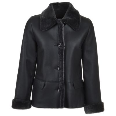 Womens Regular Fit Winter Jacket Black